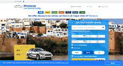 Desktop Screenshot of moroccocar.com